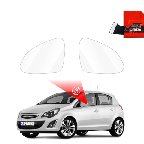 Folie Oglinzi - Folie de protecție împotriva ploii pentru oglinzile exterioare - Opel Corsa D (2006-2014)