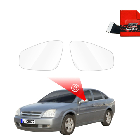 Folie Oglinzi - Folie de protecție împotriva ploii pentru oglinzile exterioare - Opel Vectra C Liftback (2002-2005)