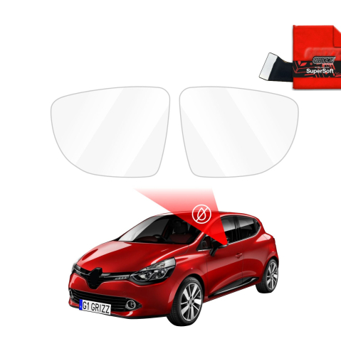 Folie Oglinzi - Folie de protecție împotriva ploii pentru oglinzile exterioare - Renault Clio (2012-2016)