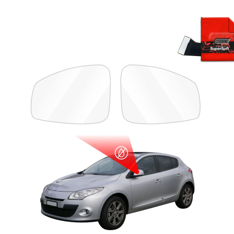Folie Oglinzi - Folie de protecție împotriva ploii pentru oglinzile exterioare - Renault Megane 3 Kombi 5D (2008-2012)