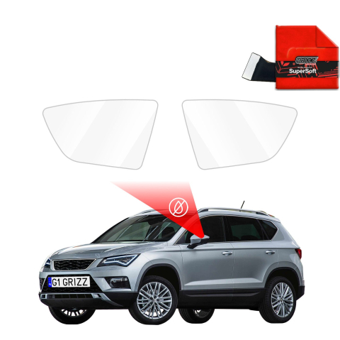 Folie Oglinzi - Folie de protecție împotriva ploii pentru oglinzile exterioare - Seat Ateca (2017-2020)