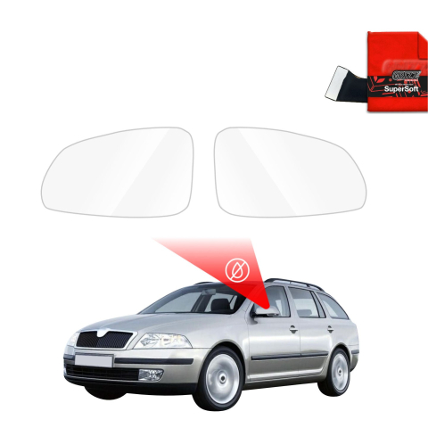 Folie Oglinzi - Folie de protecție împotriva ploii pentru oglinzile exterioare - Skoda Octavia 2 Combi (2004-2008)
