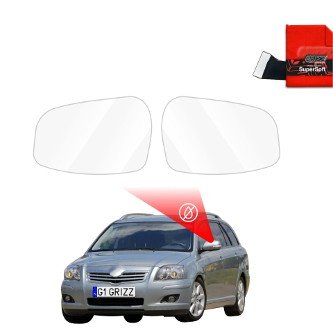 Folie Oglinzi - Folie de protecție împotriva ploii pentru oglinzile exterioare - Toyota Avensis Kombi (2003-2009)