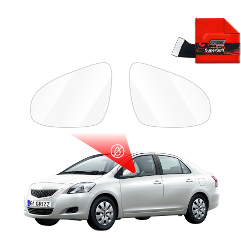 Folie Oglinzi - Folie de protecție împotriva ploii pentru oglinzile exterioare - Toyota Belta (2008-2012)