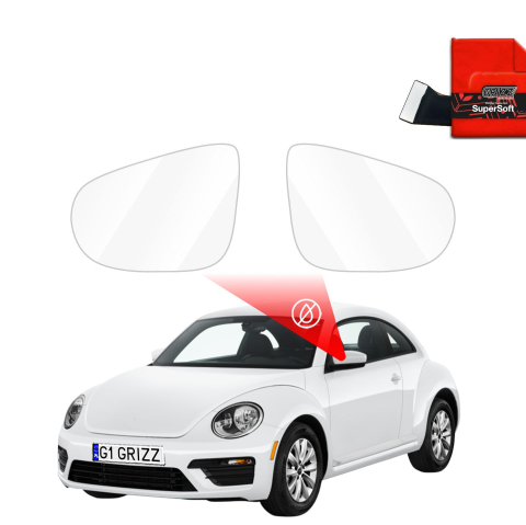 Folie Oglinzi - Folie de protecție împotriva ploii pentru oglinzile exterioare - Volkswagen Beetle (2011-2019)