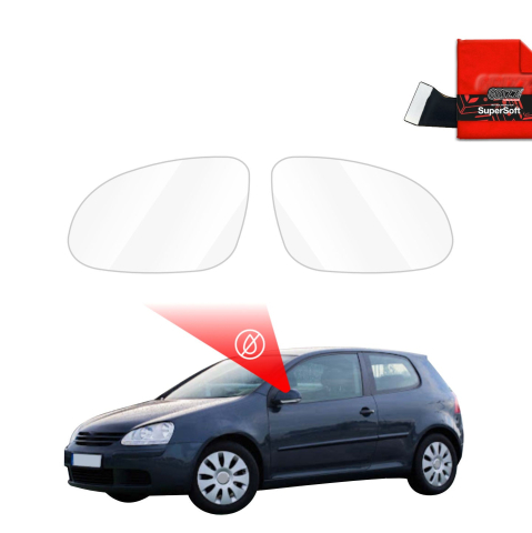 Folie Oglinzi - Folie de protecție împotriva ploii pentru oglinzile exterioare - Volkswagen Golf 5 Hatchback 3D (2003-2009)