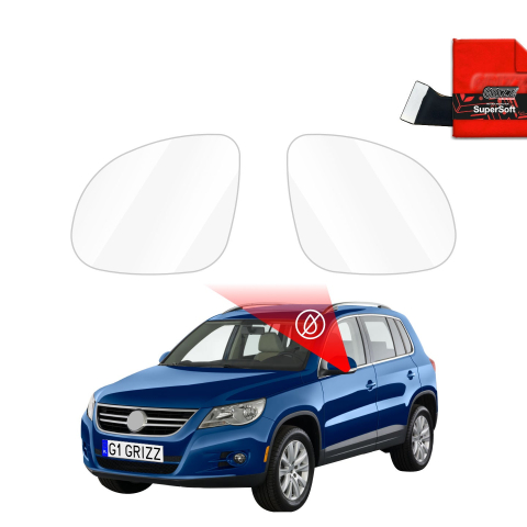 Folie Oglinzi - Folie de protecție împotriva ploii pentru oglinzile exterioare - Volkswagen Tiguan (2007-2011)
