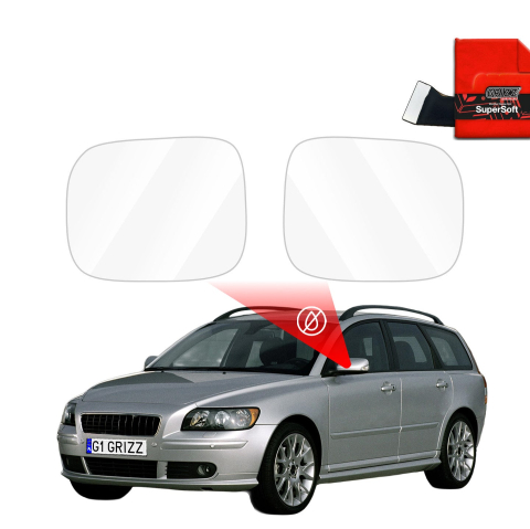 Folie Oglinzi - Folie de protecție împotriva ploii pentru oglinzile exterioare - Volvo V50 (2004-2012)