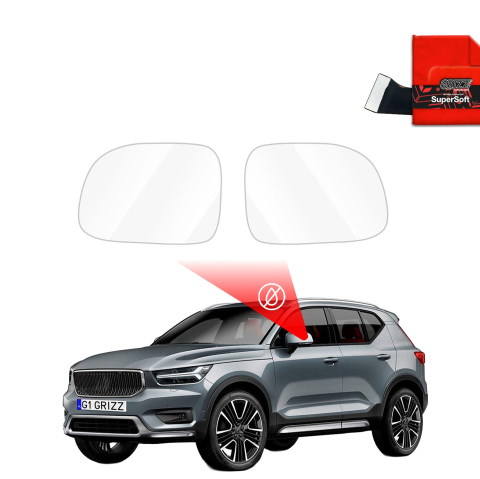 Folie Oglinzi - Folie de protecție împotriva ploii pentru oglinzile exterioare - Volvo XC40 (2017-2022)