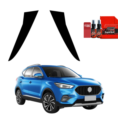 Bodyshield - Folie de protecție neagră 2în1 pentru coloana C - MG ZS Classic (2019-2025)