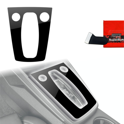 Folie interior - Folie de protecție pentru consola centrală - Audi A3 8Y Facelift (2024-2026) Negru Lucios