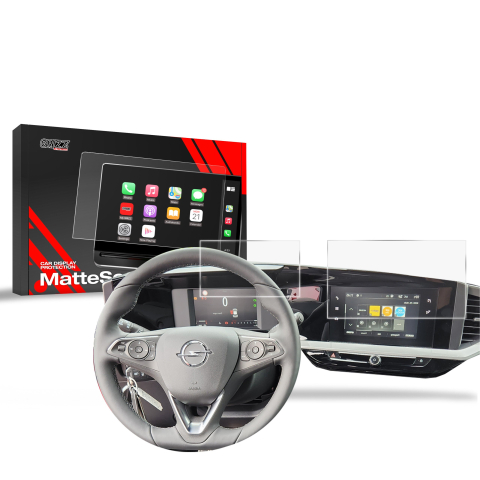 Mat - Folie de protecție pentru ecran 2în1 pentru Opel Grandland 7" (2021-2024) Anti-Amprentă, Mată
