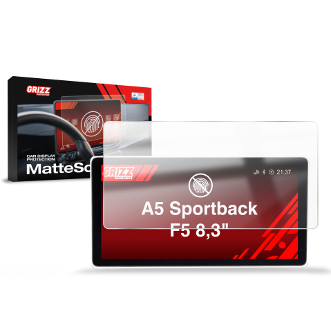 Folie Ecran - Folie de protecție pentru ecran Audi A5 Sportback F5 MMI 8,3" (2016-2019) Anti-Amprentă, Mată