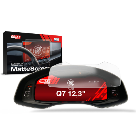 Folie Ecran - Folie de protecție pentru ecran Audi Q7 Virtual Cockpit 12,3" (2019-2026) Anti-Amprentă, Mat