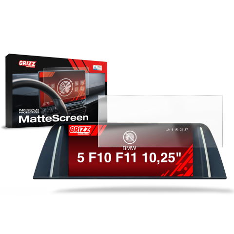Folie Ecran - Folie de protecție pentru ecran BMW 5 F10 F11 10,25" Professional NBT (2012-2016) Anti-amprentă, Mată