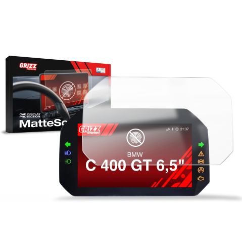 Folie Ecran - Folie de protecție pentru ecran BMW C 400 GT 6,5" TFT (2019-2024) Anti-Amprentă, Mată
