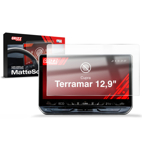 Folie Ecran - Folie de protecție pentru ecran Cupra Terramar 12,9" (2024-2026) Anti-amprentă, Mat