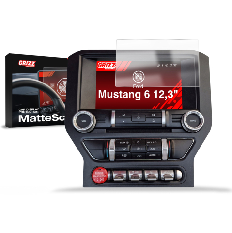 Mat - Folie de protecție pentru ecran Ford Mustang 6 (2014-2023) Anti-amprentă, Mată