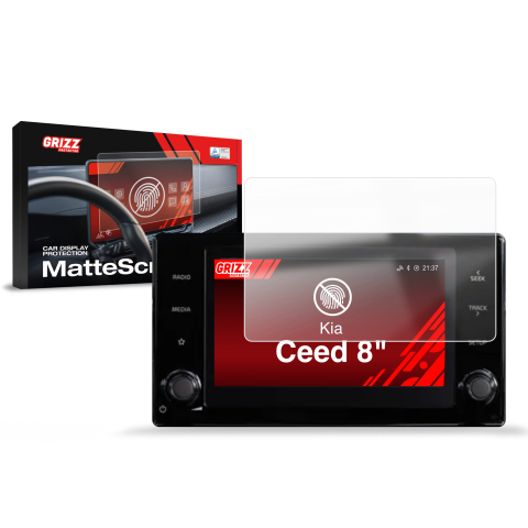 Folie Ecran - Folie de protecție pentru ecran Kia Ceed 8" (2018-2024) Anti-Amprentă, Mată