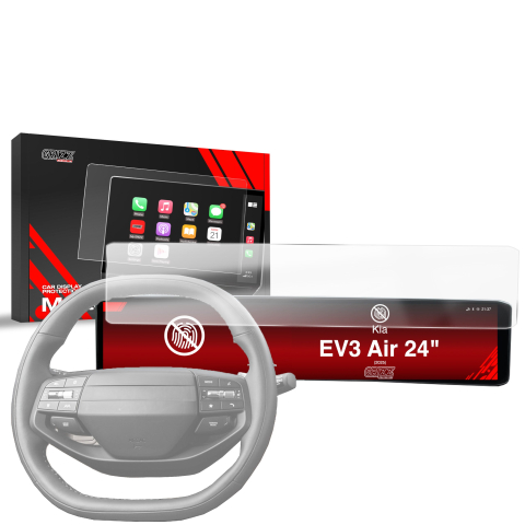Folie Ecran - Folie de protecție pentru ecran Kia EV3 Air 24" (2025-2026) Anti-amprentă, mată