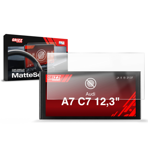 Folie Ecran - Folie de protecție pentru ecran pentru Audi A7 C7 Radio Android 12,3" (2012-2018) Anti-Amprentă, Mat