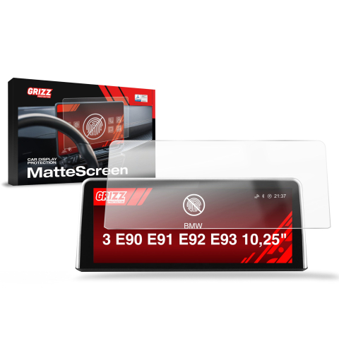 Folie Ecran - Folie de protecție pentru ecran pentru BMW 3 E90 E91 E92 E93 Radio Android 10,25" (2005-2012) Anti-Amprentă, Mată