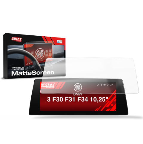 Folie Ecran - Folie de protecție pentru ecran pentru BMW 3 F30 F31 F34 Radio Android 10,25" (2012-2020) Anti-amprentă, Mată