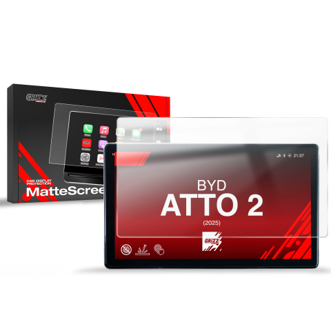 Mat - Folie de protecție pentru ecran pentru BYD ATTO 2 12,8" (2025-2026) Anti-amprentă, Mat