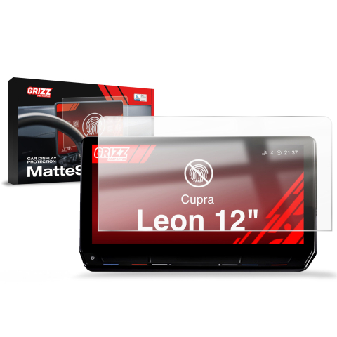 Folie Ecran - Folie de protecție pentru ecran pentru Cupra Leon 12" (2020-2024) Anti-Amprentă, Mată
