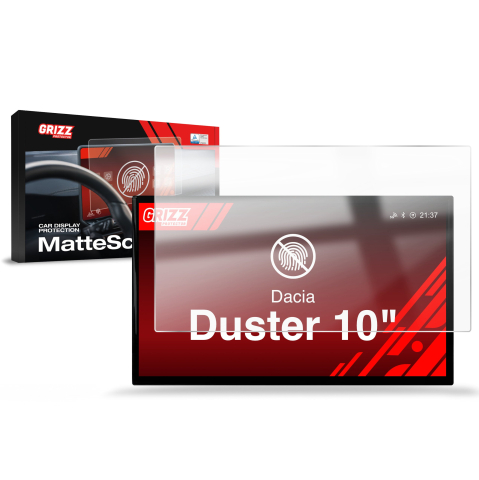 Mat - Folie de protecție pentru ecran pentru Dacia Duster 10" (2024-2026) Anti-amprentă, Mat