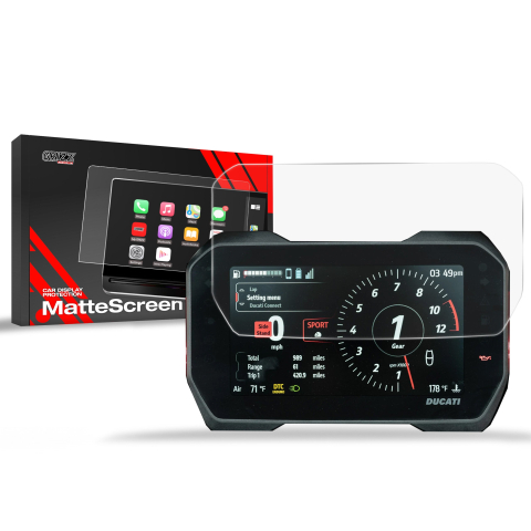 Folie Ecran - Folie de protecție pentru ecran pentru Ducati Multistrada V4 Rally 7" (2024-2026) Anti-Amprentă, Mat