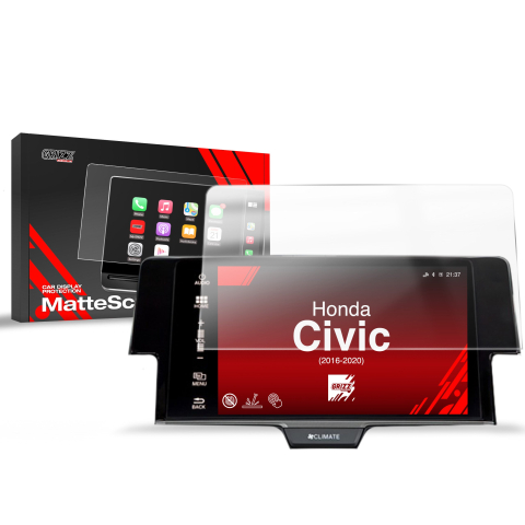 Folie Ecran - Folie de protecție pentru ecran pentru Honda Civic X (2016-2020) Anti-Amprentă, Mată