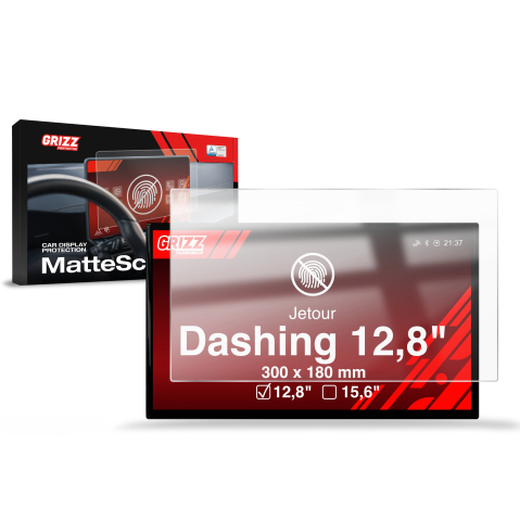 Folie Ecran - Folie de protecție pentru ecran pentru Jetour Dashing 12,8" (2025-2026) Anti-Amprentă, Mată
