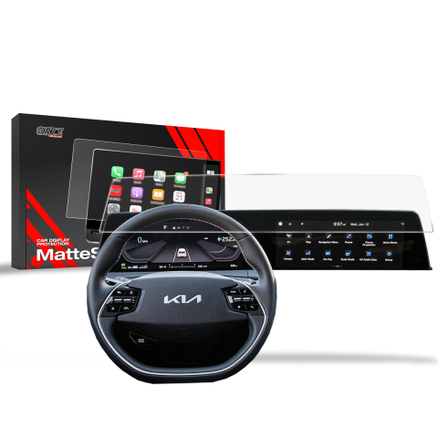 Folie Ecran - Folie de protecție pentru ecran pentru Kia EV6 (2021-2024) Anti-Amprentă, Mată