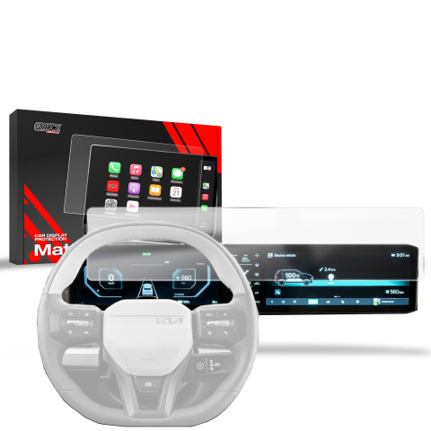 Folie Ecran - Folie de protecție pentru ecran pentru Kia EV6 GT Line (2025-2026) Anti-amprentă, mată