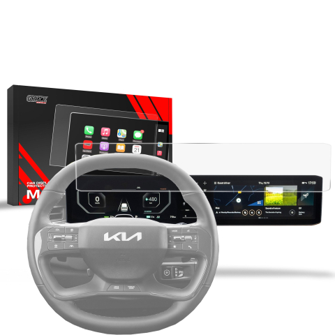 Folie Ecran - Folie de protecție pentru ecran pentru Kia EV9 (2023-2026) Anti-amprente, Mată