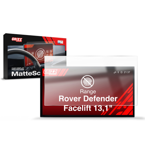 Folie Ecran - Folie de protecție pentru ecran pentru Range Rover Defender 13,1" Facelift (2026) Anti-amprente, mată