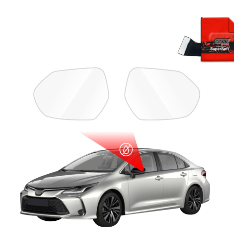 Folie Oglinzi - Folie de protecție pentru oglinzile exterioare împotriva ploii - Toyota Corolla Sedan (2022-2026)