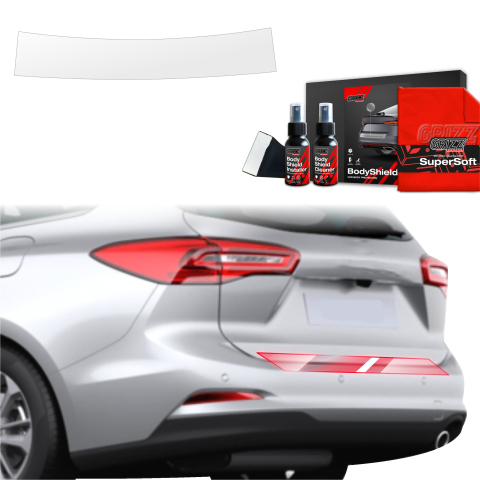 Folie interior - Folie de protecție pentru pragul portbagajului - Ford Focus Active X Kombi Facelift (2021-2025)