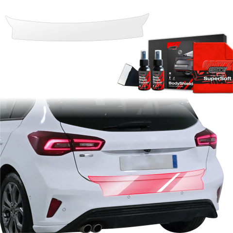 Folie interior - Folie de protecție pentru pragul portbagajului - Ford Focus ST-Line X Hatchback Facelift (2021-2025)