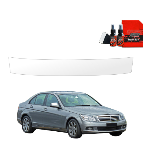Folie interior - Folie de protecție pentru pragul portbagajului - Mercedes Benz C Clasa W204 Sedan (2007-2011)
