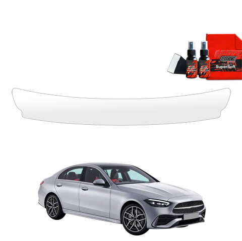 Folie interior - Folie de protecție pentru pragul portbagajului - Mercedes C Clasa (2021-2026)