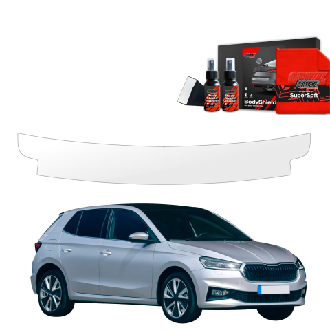 Folie interior - Folie de protecție pentru pragul portbagajului - Skoda Fabia (2019-2026)