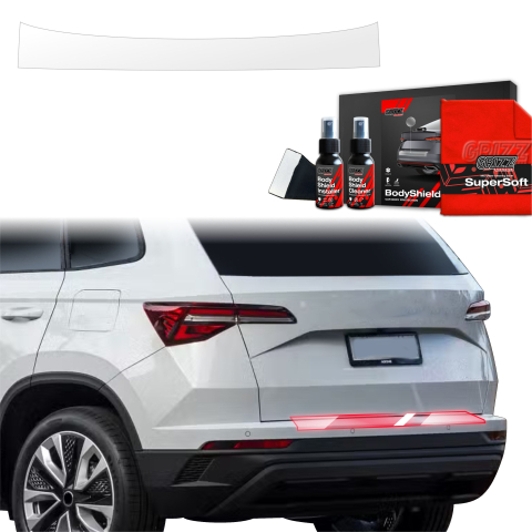 Folie interior - Folie de protecție pentru pragul portbagajului - Skoda Karoq (2022-2026)