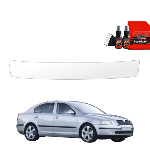 Folie interior - Folie de protecție pentru pragul portbagajului - Skoda Octavia 2 (2004-2008)