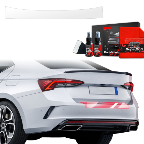 Folie interior - Folie de protecție pentru pragul portbagajului - Skoda Octavia 4 Hatchback Facelifting (2024-2026)