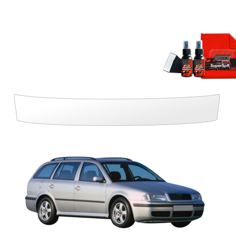 Folie interior - Folie de protecție pentru pragul portbagajului - Skoda Octavia Combi (1996-2010)