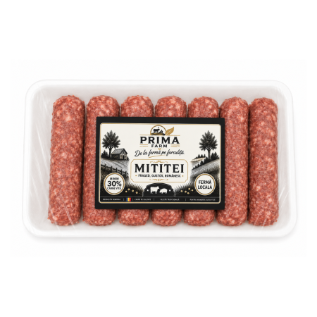 Vită - Mititei vita si porc 640g