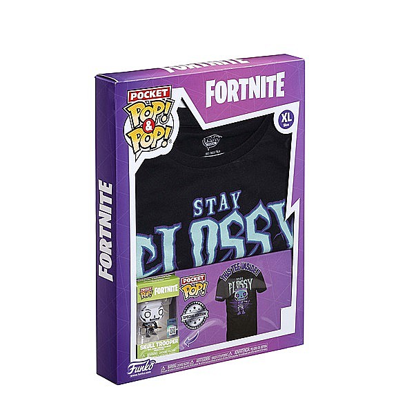 Funko Pocket Pop si tricou Skull Trooper L [2]