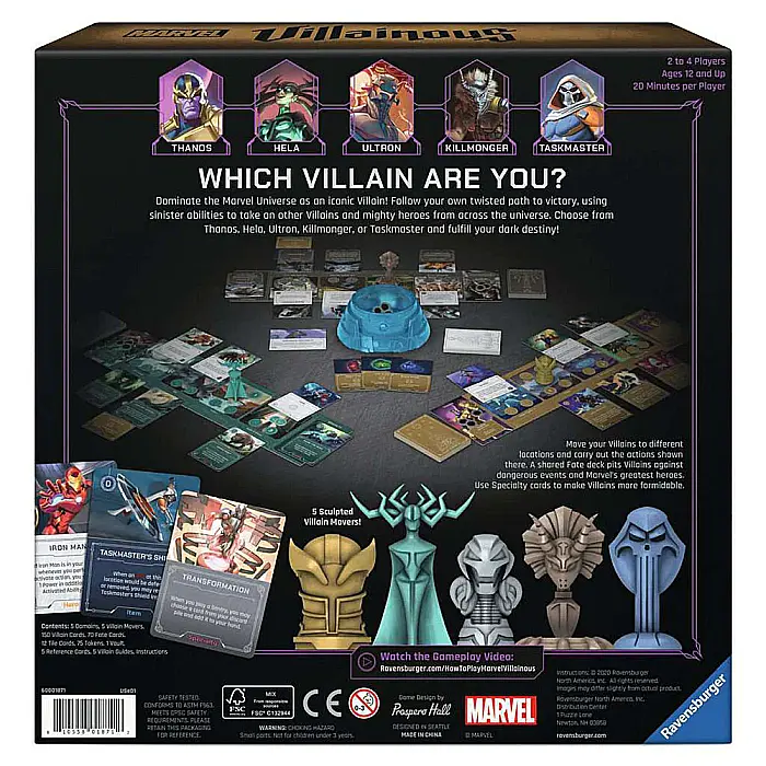 Marvel Villainous Infinite Power, The Board game [3]